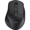 Trust Niven Mouse Wireless Bluetooth + 2.4GHz, Pulsanti Silenziosi, Nero