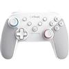 GXTrust Muta Controller Nintendo Switch Wireless con Bluetooth, Bianco