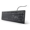 Trust Taro Tastiera USB Cablata, Layout Italiano QWERTY, Tastiera PC con Filo per Computer/Laptop/Notebook, Mac/Windows, Cavo di 1.8 Metri, Resistente ai Liquidi, Ergonomico - Nero
