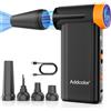 ADDCOLOR AD51 Soffiatore Aria Compressa da 4000 mAh,8 Marce Regolabili