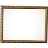 ITALIA CORNICI Maestri Artigiani Specchiera da Parete in Legno, Specchio con Cornice Barocca Intagliata Made in Italy, Appendibile Verticale o Orizzontale (Oro Antico, 90 x 70 cm)