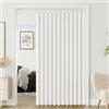 TYYUETY Tenda divisoria Interna Pieghevole, Oscurante e termoisolante, Adatta a soggiorni, cucine e camere da Letto.-White- W100xH200cm