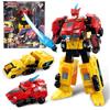 QUANTUM HEROES DINOSTER Raptor Tron 19cm - Robot 2-in-1, 5+ | Robot 2-in-1: passa da robot a 2 veicoli da combattimento. 19cm. Senza batterie. Per bambini dai 5 anni