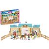 PLAYMOBIL | I Love Horses | Grande centro equestre | Ranch del Far West con pista, scuderie, area lavaggio, recinzione e numerosi accessori | Per bambini dai 4 anni in su | 72127