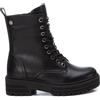 REFRESH 172081, Anfibi Donna, Nero, 37 EU