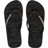 Emporio Armani Infradito unisex con logo, taglia 41, colore: nero