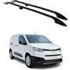 OMAC Barre portatutto longitudinali per Toyota Proace City Verso 2019-25 L2 Alu Nero
