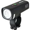 SIGMA AURA 50 | Luce LED per bicicletta da 50 LUX | 2 modalità di illuminazione e regolazione automatica della luce | batteria a lunga durata | USB-C