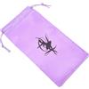 TOPBATHY Sacca Portatile e Portascarpe Porpora Ragazze Raso da Ballo Organizer Elegante Grande Capacità per Allenamento e Competizioni di Danza