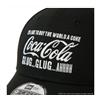 NUOVA ERA Cappello berretto nero New Era 9FORTY Coca-Cola Collaboration nuovo e mai usato