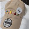 FEILER / NUOVA ERA FEILER x NEW ERA 9TWENTY berretto beige Heidi ricamato taglia M/L nuovo
