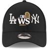 NUOVA ERA Cappello regolabile New Era MLB 2024 World Series Yankees vs Dodgers 9FORTY nero