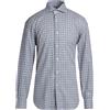 BARBA Napoli - Camicia a quadri - Blu navy