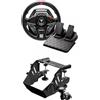 Thrustmaster Pacchetto T128 SimTask (Windows, Xbox One S, Xbox One X, Xbox Series S, Xbox Series X), Controller gaming, Nero