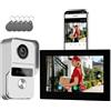 Honmidatek Sistema di videocitofono a 2 fili KW02 1080p e Audio Bidirezionale