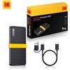 KODAK X200 Disco rigido SSD esterno HD Externo USB3.1 e tipo Mini SSD portatile