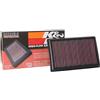 K&N Filters 33-3111 Filtro Aria Sportivo Filtro aria motore quadrato Filtro a lunga durata