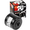 K&N Filtro olio per motociclette: Progettato per l'uso con oli sintetici o convenzionali. Per Suzuki, Aprilia, Kymco, Arctic Cat, Cagiva, Kawasaki, Sachs, KN-138 (Cartuccia 71x77mm)