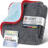 Glart 471PP panno in microfibra auto 60x40 cm rosso, lucidatura e