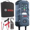 Bosch C70 Caricabatterie per Auto, 12 V - 24 V / 10 A