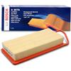 Bosch Filtro Aria per Auto S3076 - Trattiene le particelle solide all'esterno della presa d'aria - Resistente all'umidità ed altamente resistente alla trazione