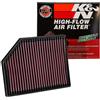 K&N Filtro Aria /XC90 2.0/2.0D 2016-(33-3065), Rosso
