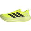 adidas Uomo Supernova Glide Running Shoes, Solar Yellow/Core Black/Matte Silver, 42 2/3 EU