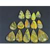 156Cts. Lotto 14 pezzi pietre preziose sfuse cabochon diaspro ape bombo naturale