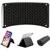 Aojahkjew Supporto flessibile per cellulare, supporto da tavolo, supporto per | Supporto pieghevole per cellulare in silicone, portatile, antiscivolo, per cellulare, tablet, laptop, ufficio, viaggi