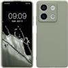 kwmobile Custodia Compatibile con Xiaomi Redmi Note 13 5G Cover - Back Case per Smartphone in Silicone TPU - Protezione Gommata - verde grigio