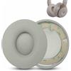 Generic Solo Pro - Cuscinetti di ricambio compatibili con cuffie Beats Solo Pro, cuscinetti di ricambio in pelle proteica Solo Pro, colore grigio