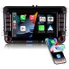 YZGWWIU Autoradio per VW Golf 5 6 MK5 MK6, CarPlay e Android Auto Wireless, DAB+