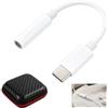 Wxuiqaz Adattatore USB C Jack da 3,5 mm, Convertitore USB C a jack auricolari, adattatore USB C per cuffie cablate, per Samsung Galaxy, MacBook Pro, Huawei, Honor, Tablet e Smartphone USB C