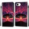 KENHONER Custodia per iPhone 17e / iPhone 16e, ALBERO | Portafoglio Pelle PU, Magnetica, Resistente Agli Urti, Scomparto Carte Credito, Pieghevole, Flip Libro, Motivo