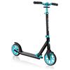 Globber - NL 205 - Monopattino pieghevole a 2 ruote con sospensione anteriore per bambini dagli 8 anni + , Verde acqua
