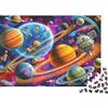 5M3D7C8V Pianeti del Sistema Solare Puzzle 1000 Pezzi Carta per Adulti Scenario Spazio Universo Relax Puzzle per Famiglia Decorazione Regalo 38x26cm/1000pcs