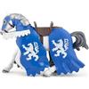 Papo - Statuetta Cavallo del Cavaliere Leone con Lancia Realistica - 3 Anni + - Collezione Fantastico & Medievale - Gioco Creativo Avventure Medievali - Idea Regalo Giocattolo Bambina Bambino
