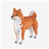 BlueBrixx Pro 107578 - Shiba Inu 3D da costruire con Diamond Blocks (2376 pezzi) | Modello realistico in mattoncini da costruzione | Idea regalo perfetta per amanti dei cani e collezionisti