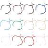UNICRAFTALE 12 pezzi 12 colori bracciale scorrevole in nylon intrecciato 22 cm bracciale regolabile con catena bracciale perline albero della vita per la fabbricazione di gioielli per le donne