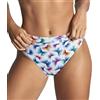 Panache Slip bikini da donna a quadretti a vita alta midi - Pantaloni da bagno lusinghieri