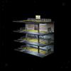 Modellino Auto Box Vetrina Espositiva Parcheggio Diorama Garage Organizer