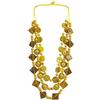 CALLARON Collane Di Spessore Per Le Donne: Pendente Di Shell Collana Appariscente Di Perline Di Legno Retro Lunga A Strati, 1, Legno, Nessuna pietra preziosa