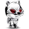 PHCLASY Gioco Charm Ghost Werewolf Bead Ciondolo Compatibile Con Bracciali e Collane Europei, Regalo di Christmas Delle Donne
