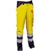 Cofra Pantaloni alta visibilità Encke giallo fluo con bande riflettenti Personalizzate o neutre