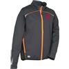 Cofra Giacca da lavoro Jacuzia softshell nera antivento uomo robusta Personalizzate o neutre