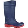 Cofra Stivali Typhoon Blue/Red S5 SRC in PVC ERGO-NITRIL Antiscivolo Personalizzate o neutre