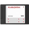 SANDISK 520 SATA SSD interna 500 GB (2,5"/7 mm, velocità SATA fino a 560 MB/s in lettura, tecnologia SANDISK 3D NAND)