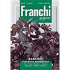 FRANCHI SEMENTI N. 3 BUSTINE SEMI DI BASILICO VIOLETTO AROMATICO