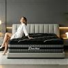 YIDATONG Materasso 140x190 cm Altezza 30 cm, Ibrido di Schiuma Memory e Lattice, Riposo Indipendente, Elevato Rimbalzo, Massima Traspirabilità, Comfort Lussuoso, Durezza Moderata, Certificato Oeko-Tex