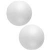 HOMOBABE Palline di Polistirolo 15 CM 2 Pezzi Sfere di Schiuma per Lavoretti Creativi Matrimonio e Ragazzo Ragazza